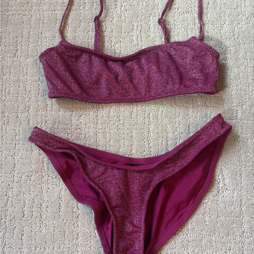 Triangl Swimwear Pink Bikini Set